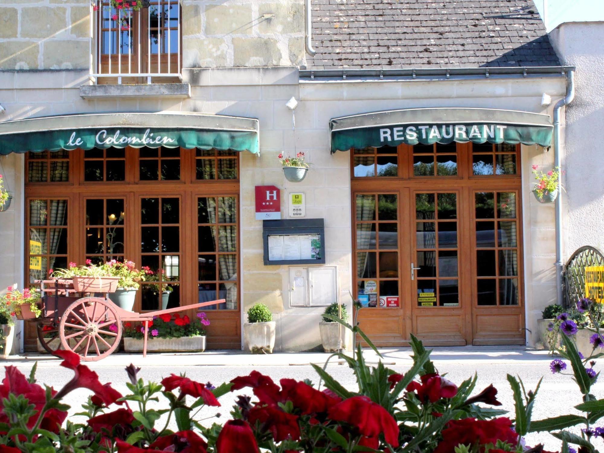 Logis Auberge Le Colombien - Hotel Et Restaurant Villandry Exterior photo